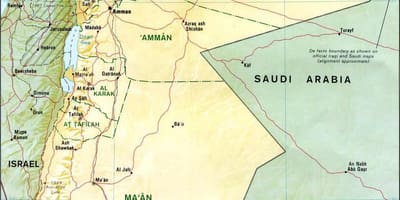 Karte von sweimeh Jordanien 